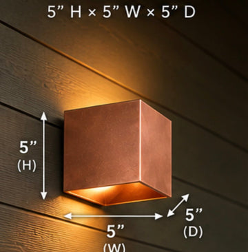 Copper sconces - Mettlemix