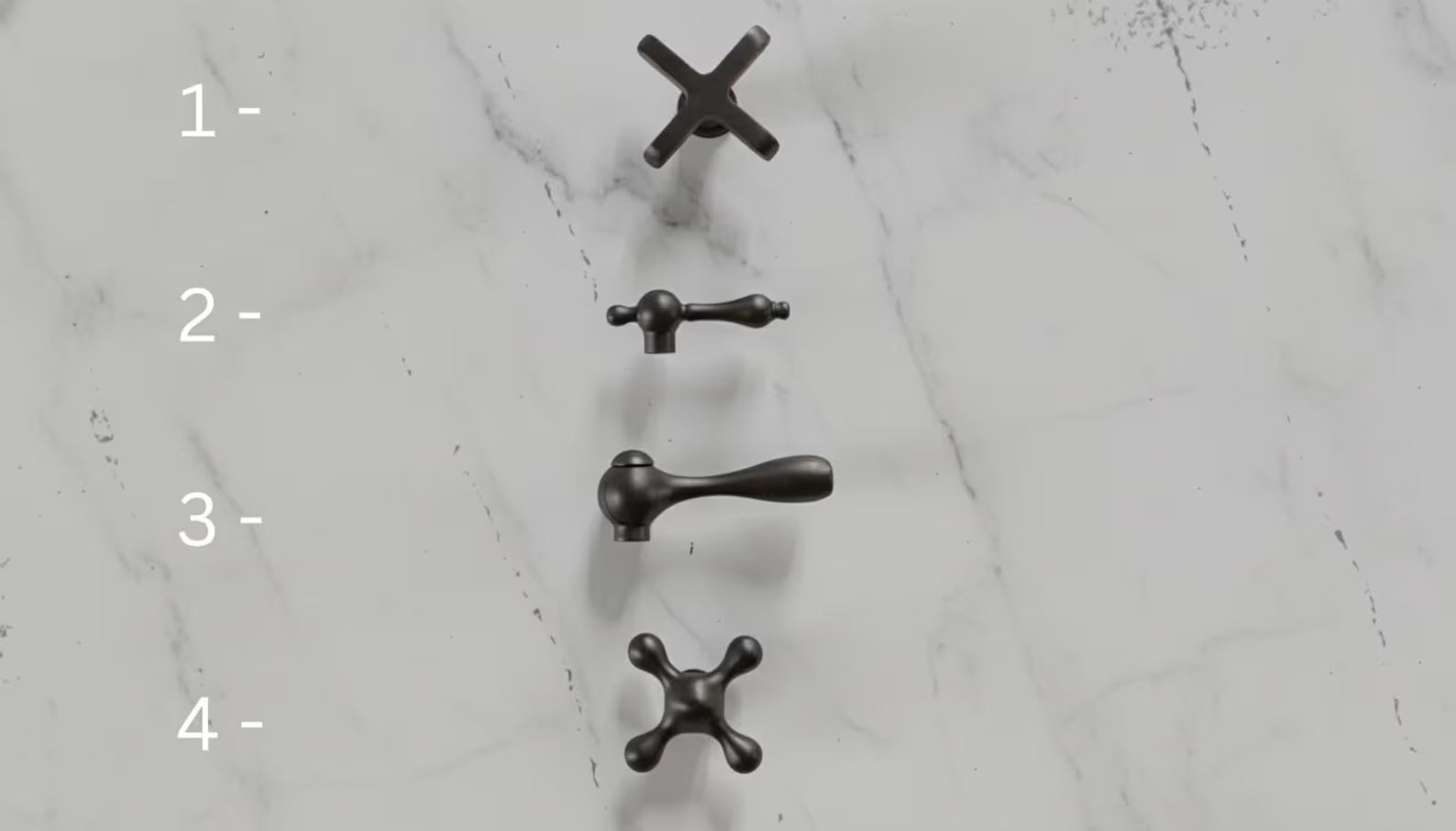 Matte Black Bridge Kitchen Faucet - Solid Brass Farmhouse Fixture - Mettlemix