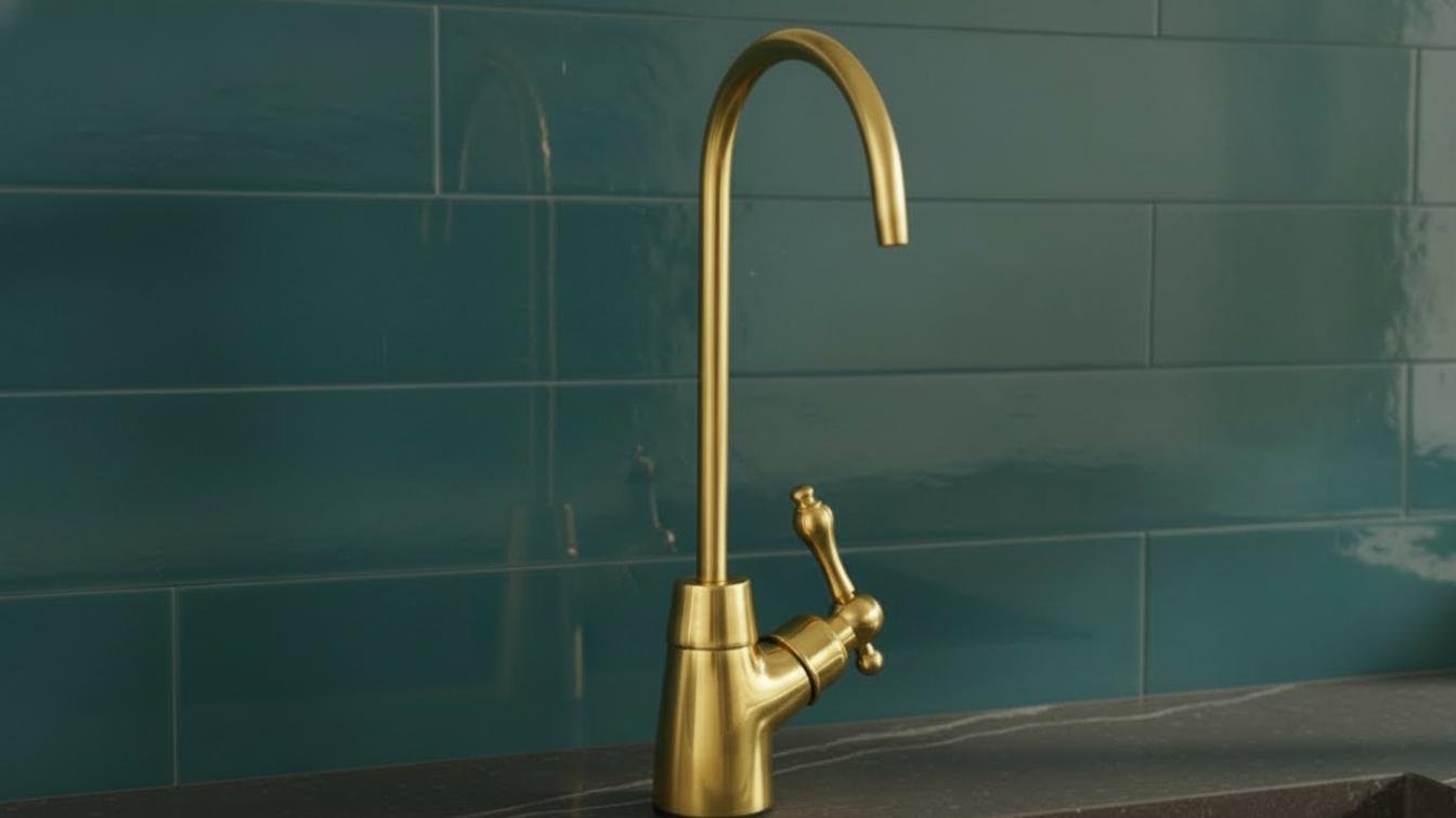 Unlacquered Copper Beverage Tap - Single Hole Bar & Prep Sink Faucet - Mettlemix